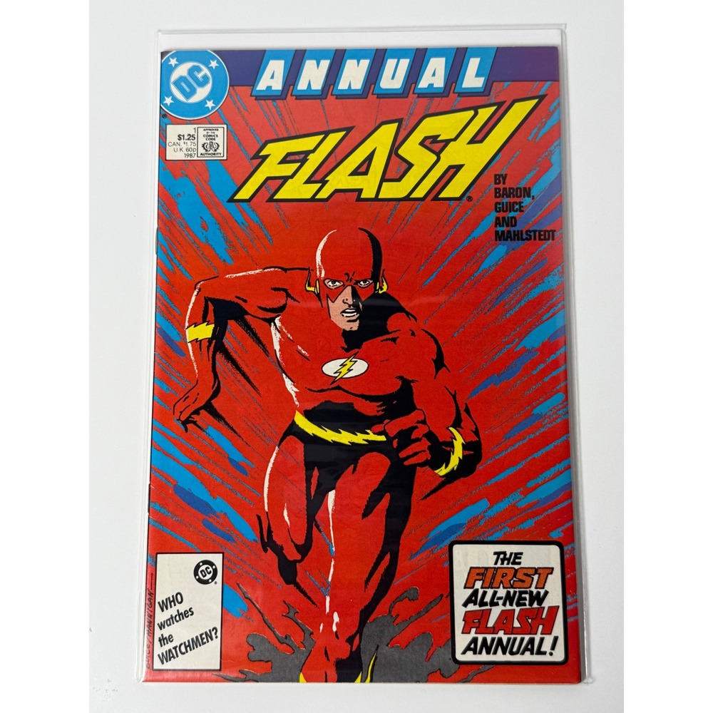 DC Comics‎ The Flash Annual 1 1987 First All-New Flash Annual Wally West Baron